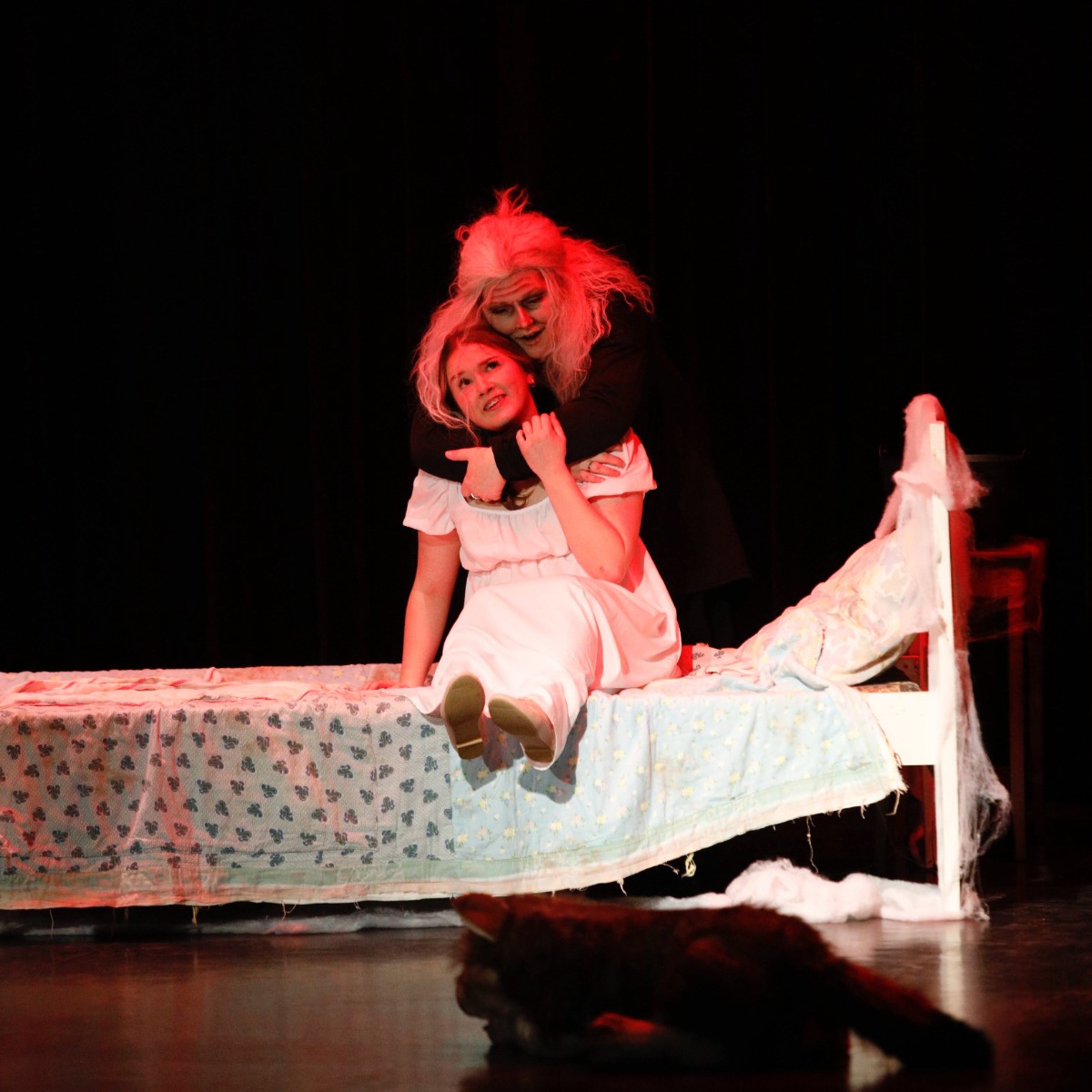 The Red House Monster by Rachel Bublitz. Baccalieu Senior High. Photo - Snap Studios by Pam.