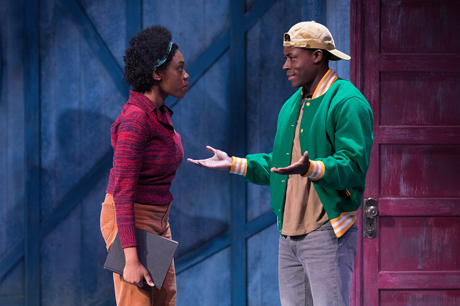 Alicia Grace and Vaughn Ryan Midder in A Wind in the Door, The Kennedy Center (2021). Photo by Teresa Wood