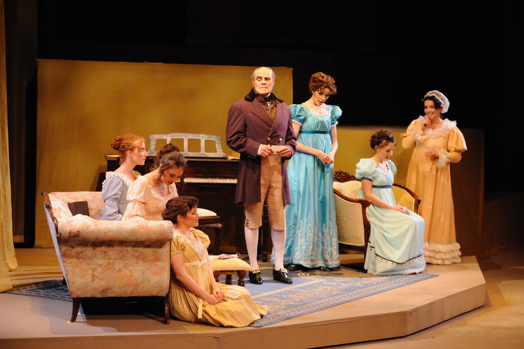 Pride and Prejudice adapted by Melissa Leilani Larson- Brigham Young Unviersity, 2014. Photos by Michael G. Handley