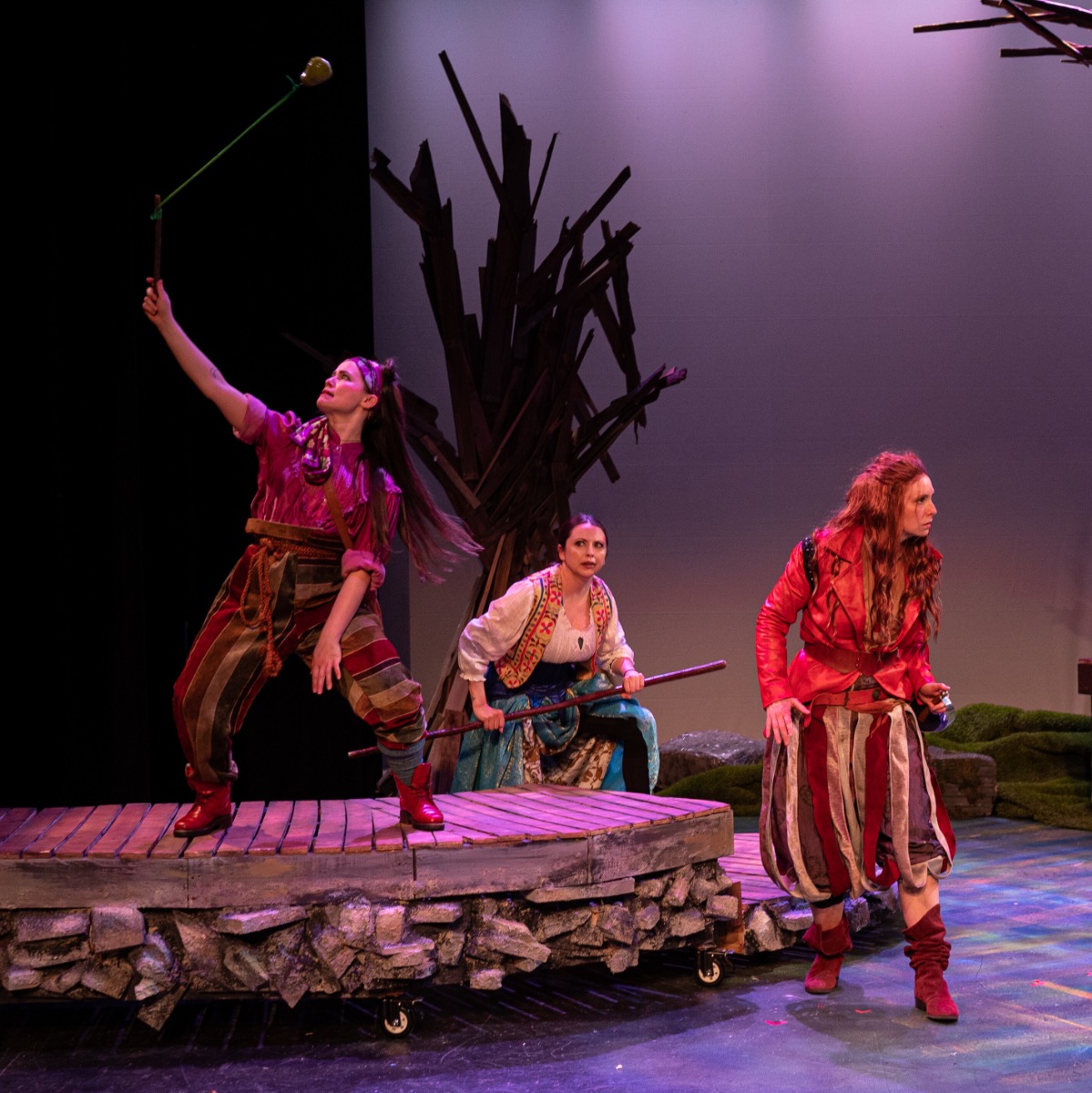 Tooth & Tail by Elizabeth A.M. Keel at Mildred's Umbrella Theater Company, Houston, TX, 2023. Photo: Tasha Gorel